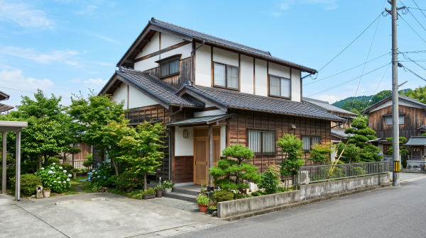 徳島の解体工事をし変えた木造2階建てアスベスト調査や補助金申請など、順番にそって手続きをしている段階