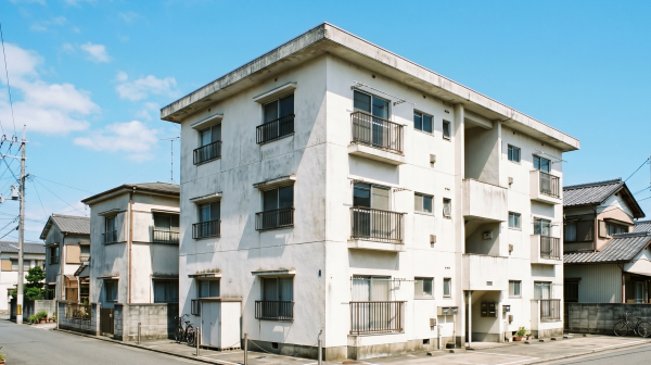 解体検討中のアパート