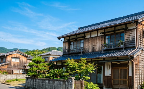 解体を検討中の木造二階建て