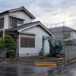 2.3カ月前に解体依頼をしておいたので、解体着工がスムーズに進んだ時の様子