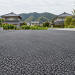 解体後にきれいにアスファルト舗装した時の様子
