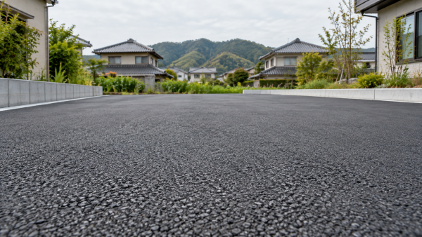 解体後にきれいにアスファルト舗装した時の様子