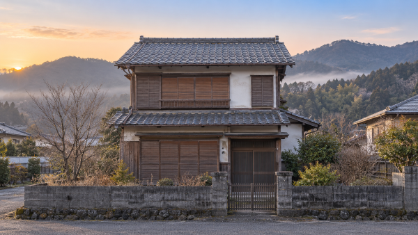 徳島にある特定空き家の様子
