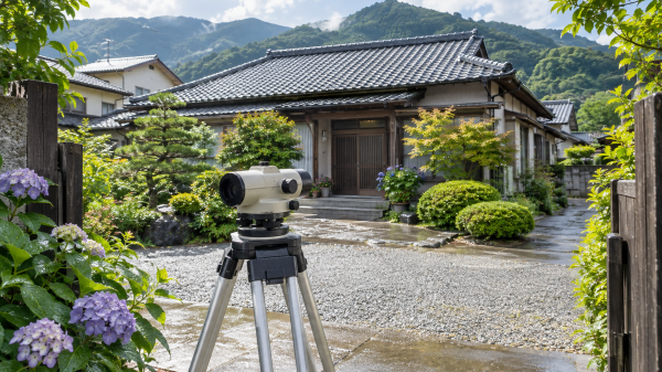 解体前の準備でしっかり調査している様子。