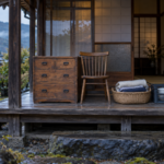 解体前に不要品を集めている様子