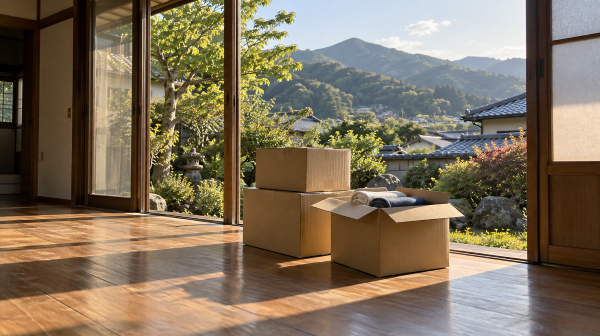 解体の準備をしている様子