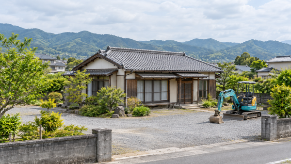 平屋解体前の様子