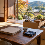 解体前に遺品整理をしている様子。